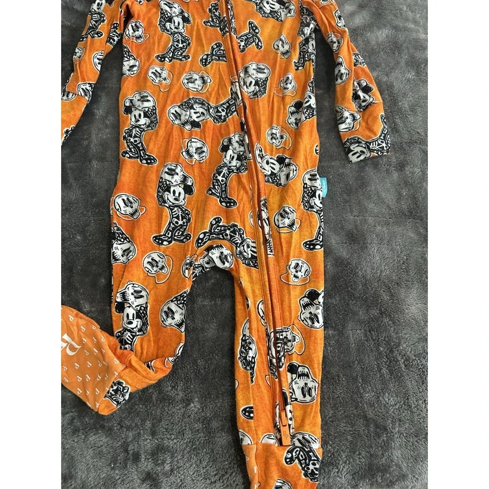 Posh Peanut Halloween Disney Bamboo Pjs Size 6-9 Months